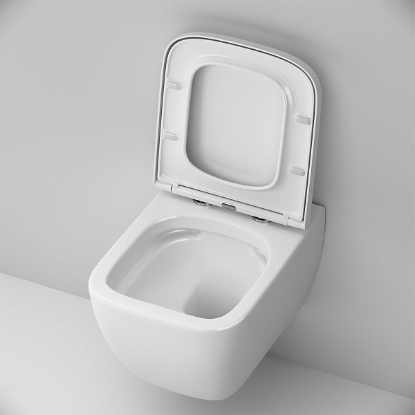 C901701SC Gem подвесной унитаз FlashClean с сиденьем микролифт