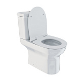 Унитаз-компакт, безободковый,  Drum, DRU2DSEi24, IDDIS