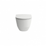 Унитаз подвесной Laufen Pro Rimless 8.2096.5.000.000.1 укороченный безободковый