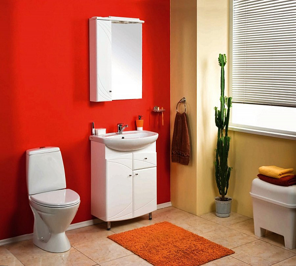 Зеркало-шкаф Акватон Пинта 59x80 1A013202PT01L левый с подсветкой