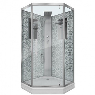 Душевая кабина Niagara Luxe 100х100 NG-7717WBK