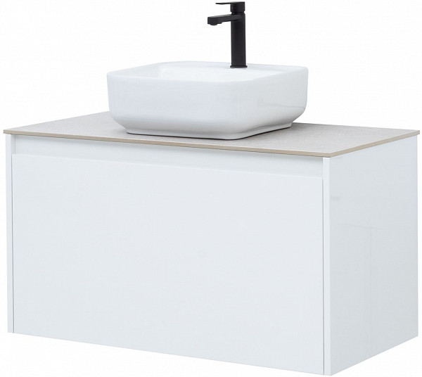 Тумба под раковину Aquanet Nova Lite 90 белый (1 ящик) 00242257