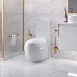 Унитаз GR-4424 Solis (690*420*880) напольный с толстой крышкой, 1 место