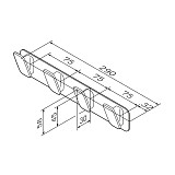 A50A35922 Inspire V2.0, Набор крючков для полотенец, черный, шт