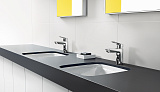 Смеситель для раковины Hansgrohe Logis 100 71101000 без донного клапана
