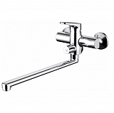 Смеситель для ванны c длинным изливом Bravat Eler F6191238CP-01L-RUS