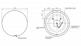 Зеркало Cersanit ECLIPSE smart 80x80