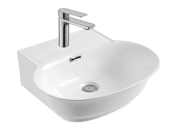 AQ5040-00 КЛАССИК раковина 505*405*155 подвесная. Можно устанавливать на мебель.