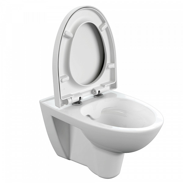 Комплект Cersanit PARVA CO DPL EO slim + BLACK + LEON пластик хром глянцевый