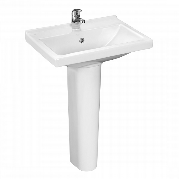 Раковина Santeri Визит 55 с переливом 1.3115.3.S00.11B.0