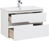 Тумба с раковиной Aquanet Модена 85 белый 00212663