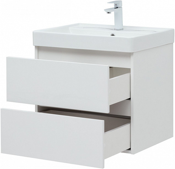 Тумба под раковину Aquanet Вега 60 (2 ящика) 00308318