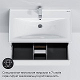 M85AFHX0802WG X-Joy, База под раковину, подвесная, 80 см, 2 ящика, белый глянец