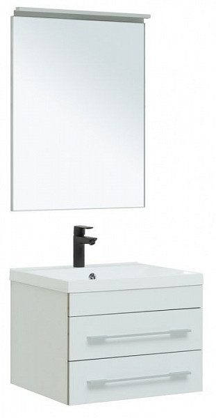 Мебель для ванной Aquanet Верона 58 New белый матовый 00281102