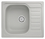 Мойка кухонная Granula квадратная кварц 5801, БАЗАЛЬТ