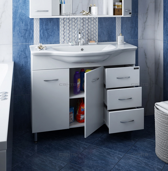 Тумба под раковину Эльбрус 100 Санта 201107