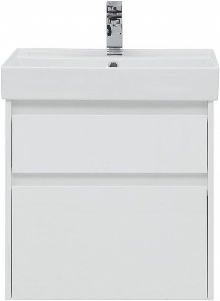 Мебель для ванной Aquanet Nova Lite 60 белый (2 ящика) 00242921
