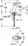 Смеситель для раковины Grohe Eurostyle New 33557003