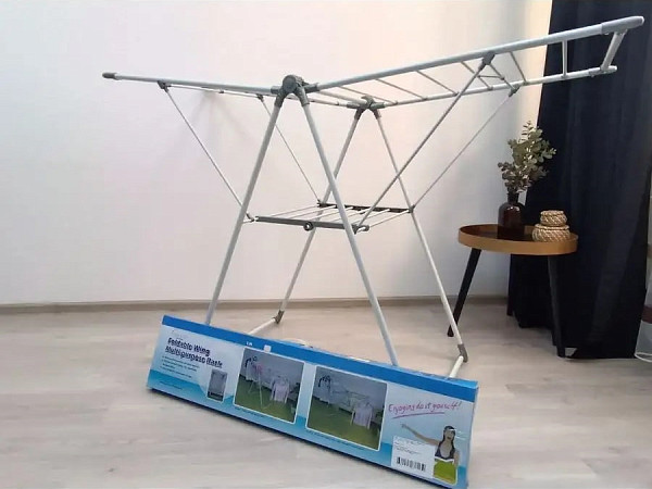 Сушилка для белья складная напольная