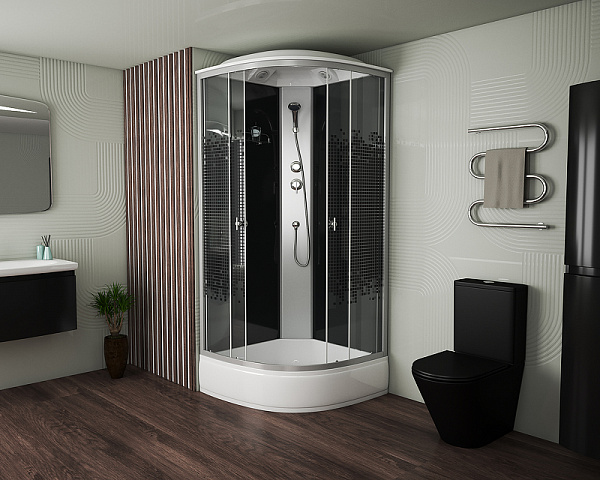 Душевая кабина Niagara Eco NG-3504-14 BLACK