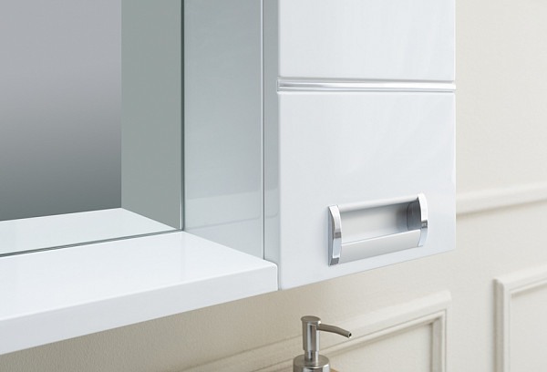 Зеркало-шкаф Aquanet Доминика 60 LED белый 00171918