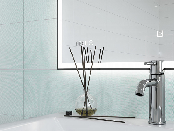 Зеркало Cersanit  LED 100 см  KN-LU-LED011*100-d-Os