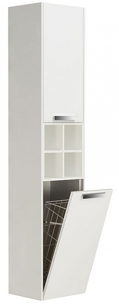Шкаф - колонна Roca Lago белый глянец 857297806