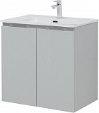 Тумба под раковину Aquanet Алвита new 70 2 дверцы, серый 00303903