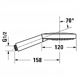 Душевая лейка Duravit Faucet Accessories UV0650011000