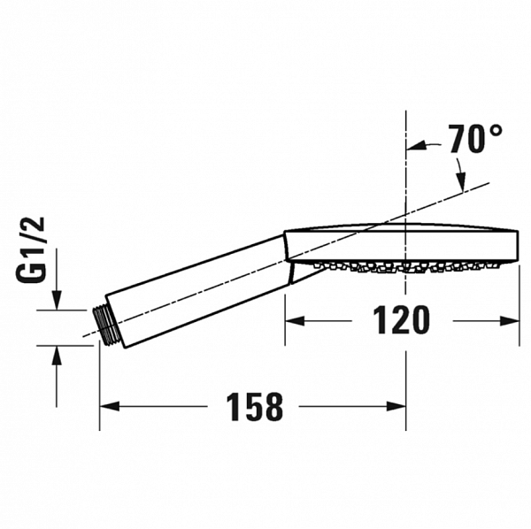 Душевая лейка Duravit Faucet Accessories UV0650011000