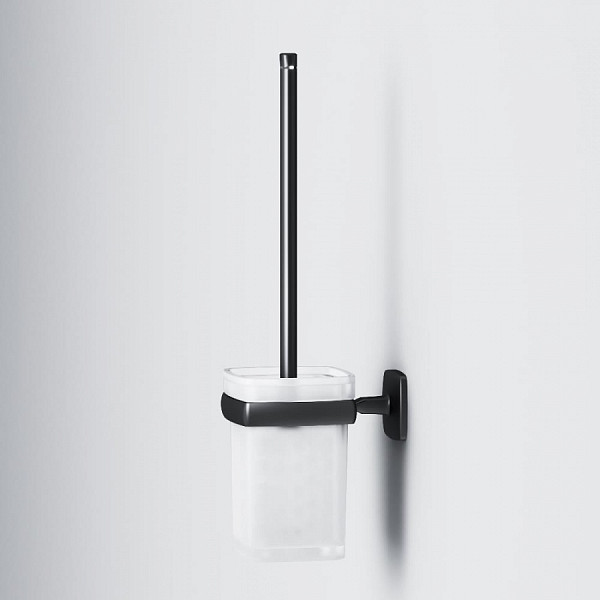 A9033422 Gem, Стойка с туалетной щеткой, черная
