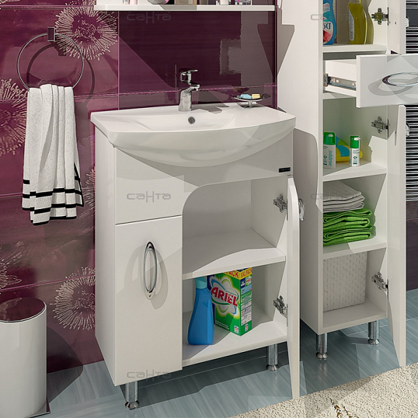 Тумба под раковину Афины 60 Санта 600002