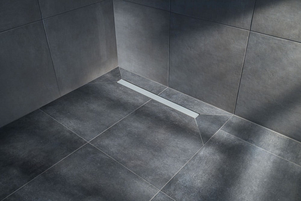 Душевой лоток Pestan Confluo Frameless Line 550 White Glass