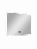 Зеркало Континент "Demure LED" с многофункциональной панелью 800x600