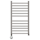 Полотенцесушитель электрический Point Аврора PN10148SE П12 400x800 левый/правый, хром