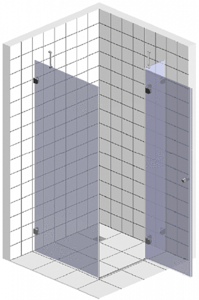 Душевой уголок Wasserkraft Aller 10H06L