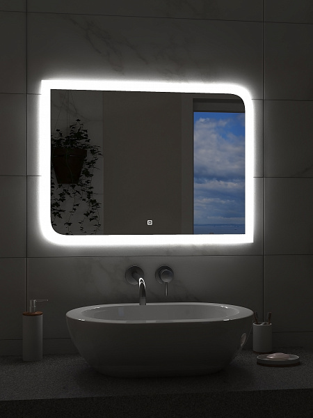 Зеркало Континент "Fantasy  Led" 800х600