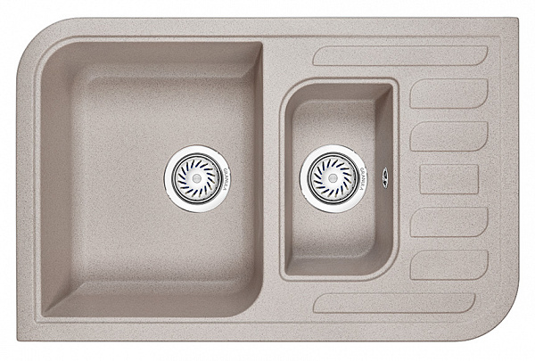 Мойка кухонная Granula прямоугольная кварц 7803, АНТИК