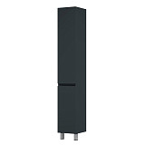 M90CSR0306GM GEM, шкаф-колонна, напольный, правый, 30 см, двери, push-to-open, графит матовый