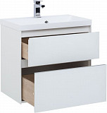 Тумба под раковину Aquanet Гласс 60 белый 00196961