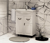 Тумба под раковину Corozo Элегия Ретро 60 белая SD-00000010