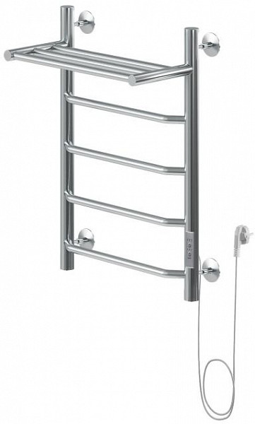 Полотенцесушитель электрический Aquanet Fiona 60х40 Тэн справа, с полкой 00281997