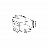 Плетеная корзина Wasserkraft Alme WB-150-M