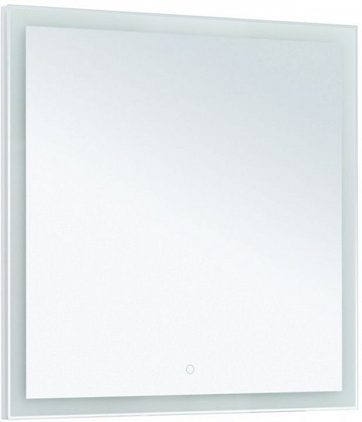 Зеркало Aquanet Гласс 80 белый LED 00274016