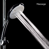 TSH0601 Душ.гарнитур(стойка 710мм,лейка 5F D125мм,шланг нерж.сталь 1,5м)