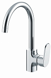 Смеситель для кухни Bravat Pure высокий излив F7105161C
