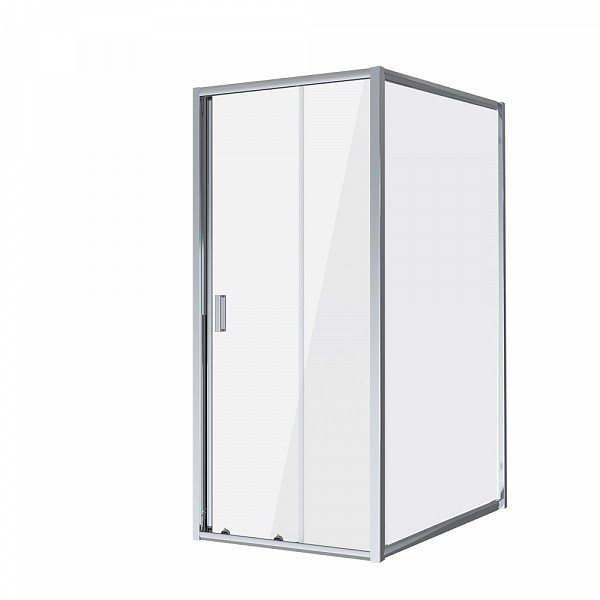 Душ.ограждение NG-62-8A-A100 (80*100*190) прямоугольник, дверь раздвижная, 2 места
