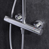 F0790410 Gem душ.система, набор: смеситель д/душа с термостатом, верхн. душ d 220 мм, ручн.душ 1 ф-ц