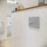 Клавиша ACCENTO для инсталляций Cersanit AQUA 50 пневматическая пластик хром глянцевый P-BU-ACN-CIR/Cg