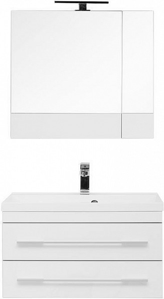 Мебель для ванной Aquanet Верона NEW 75 белый (подвесной 2 ящика) 00231017